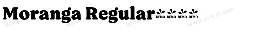 Moranga Regular字体转换 Moranga Regular字体转换